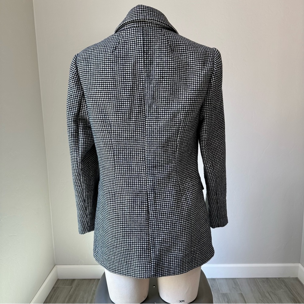 NWOT ASTR Arlo Houndstooth Oversized Blazer Jacket Size M - Picture 7 of 9